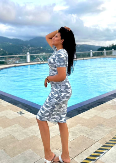 Alternative view of Storm Camo Bodycon Dress