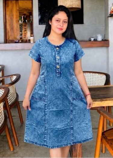 Alternative view of Denim Pocket Dress